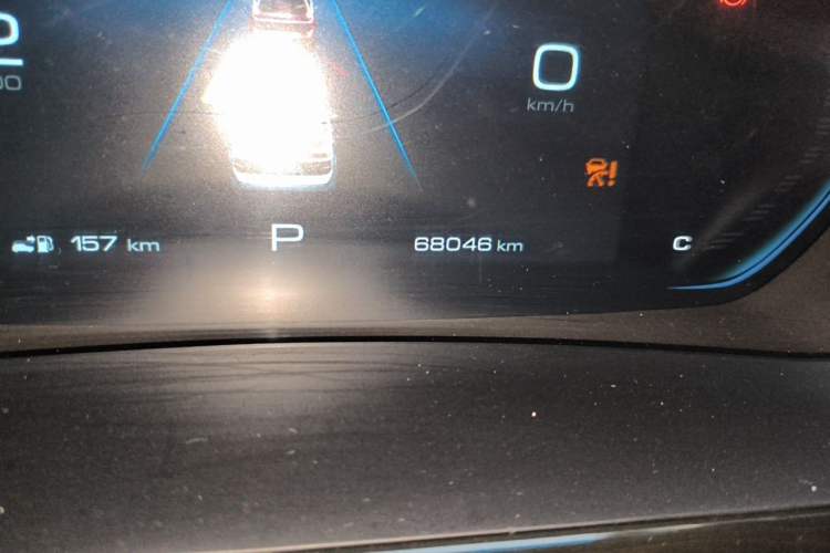 Used Baojun RM-5 2019 1.5T CVT 24-Hour Online Luxury Version 6 Seats Odometer Close Up