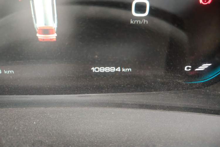 Used Baojun RM-5 2019 1.5T Manual Elite Version with 24-Hour Online Service 7 Seats Odometer Close Up