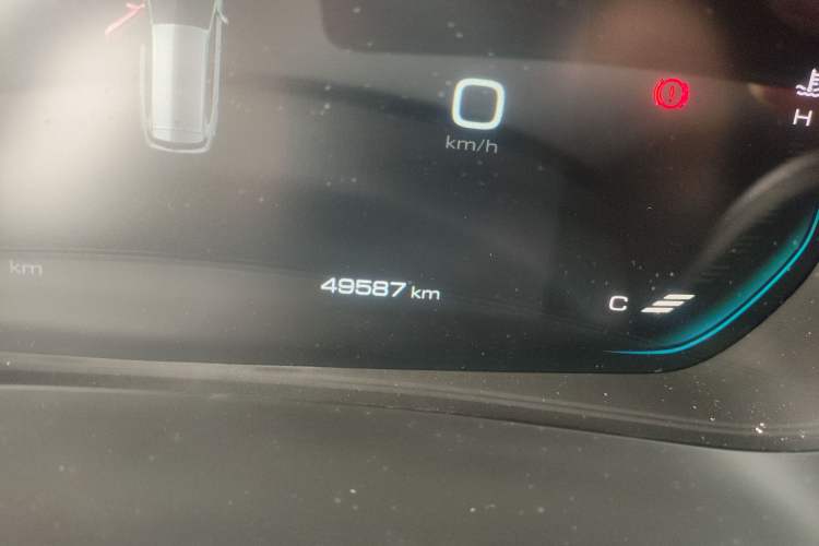 Used Baojun RM-5 2019 1.5T Manual Elite Version with 24-Hour Online Service 7 Seats Odometer Close Up
