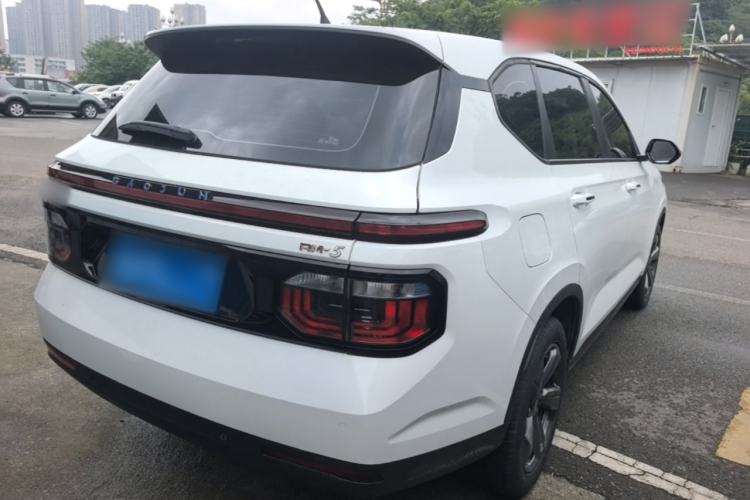 Used Baojun RM-5 2019 1.5T CVT Elite Version with 24-Hour Online Service 5 Seats Rear Right 45 Deg