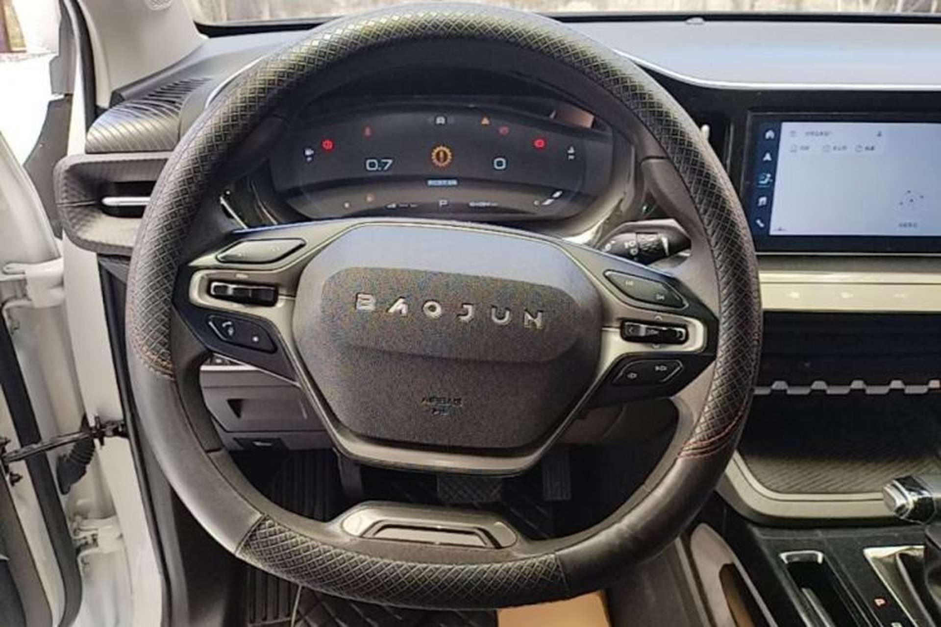 Used Baojun RM-5 2019 1.5L CVT Elite Version with 24-Hour Online Service 7 Seats Steering Wheel