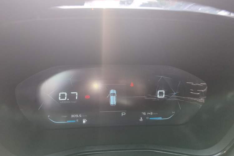 Used Baojun RS-3 2020 1.5L CVT Elite Version with 24-Hour Online Service Instrument Cluster