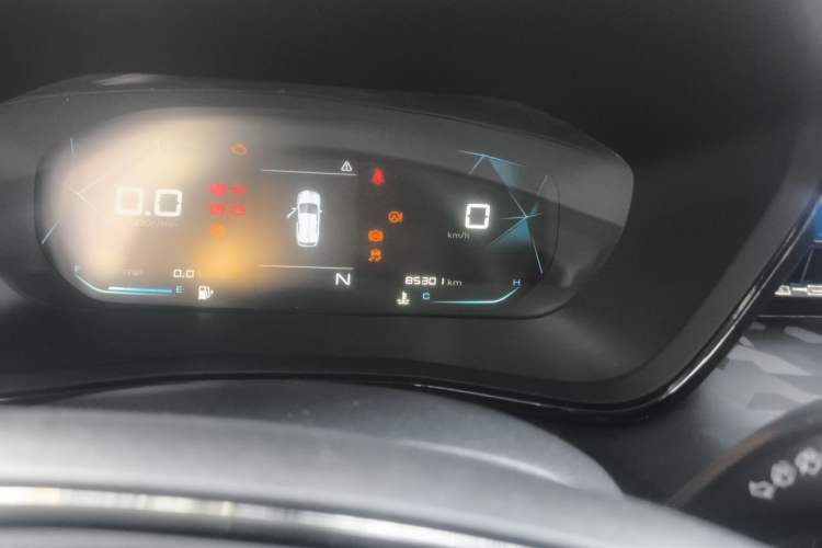 Used Baojun RS-3 2020 1.5T CVT Smart Elite Edition Odometer Close Up