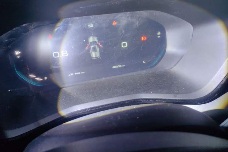 Used Baojun RS-3 2020 1.5L Manual Smart Luxury Edition Odometer Close Up