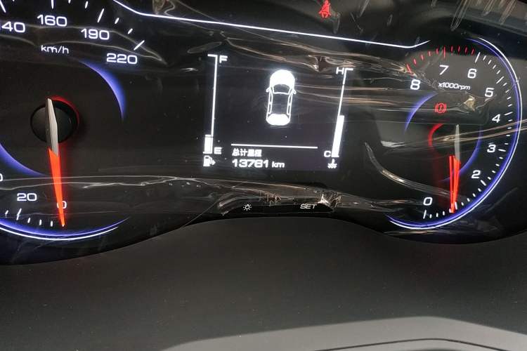 Used Baojun RS-3 2020 1.5L Manual Smart Comfort Edition Odometer Close Up