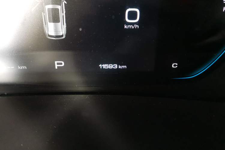 Used Baojun RS-3 2020 1.5T CVT Smart Luxury Edition Odometer Close Up
