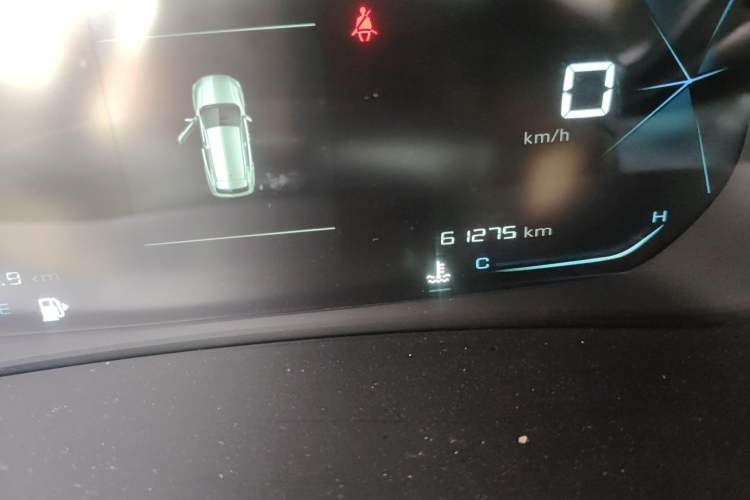 Used Baojun RS-3 2020 1.5L Manual 24-Hour Online Luxury Version Odometer Close Up