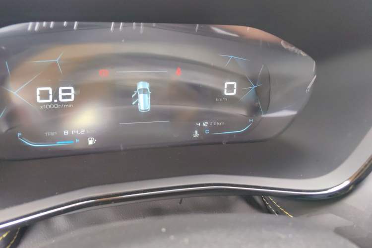 Used Baojun RS-3 2022 SOODA 1.5L Manual Playful Edition Odometer Close Up