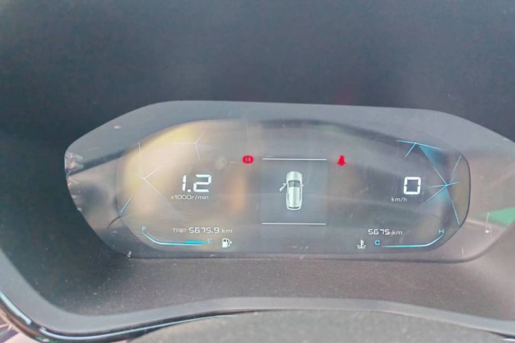 Used Baojun RS-3 2022 SOODA 1.5L Manual Playful Edition Odometer Close Up