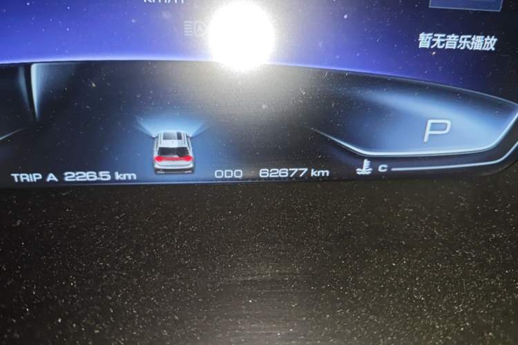 Used Baojun RS-5 2019 1.5T CVT Intelligent Driving Flagship Edition China V Emission Standard Odometer Close Up