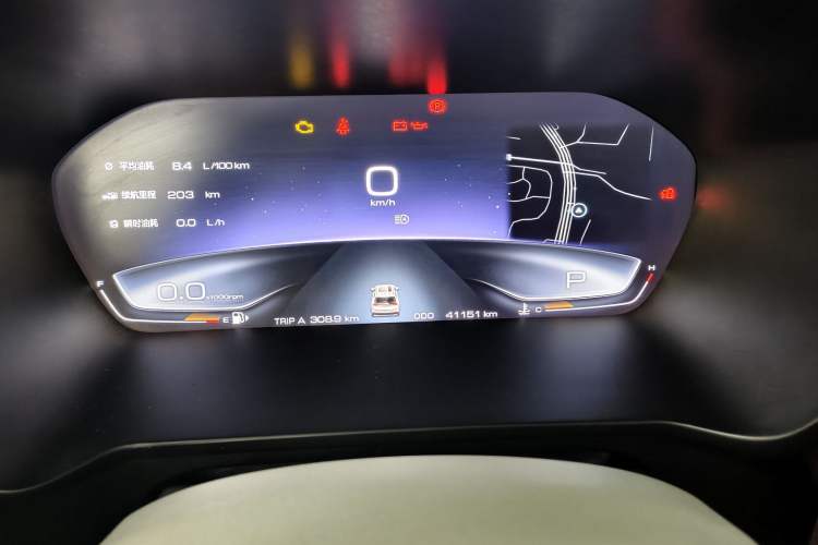 Used Baojun RS-5 2019 1.5T CVT Intelligent Driving Flagship Version China VI Emission Standard Odometer Close Up