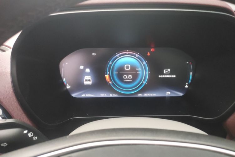 Used Baojun RS-5 2019 1.5T CVT Intelligent Driving Flagship Version China VI Emission Standard Odometer Close Up