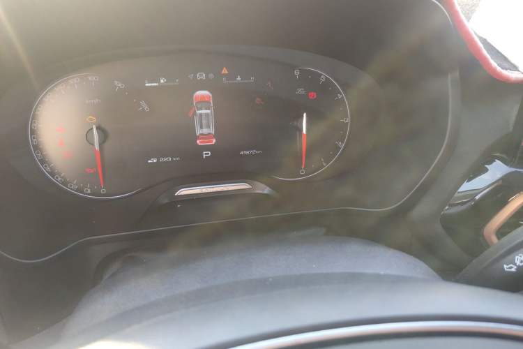 Used Baojun RS-5 2019 1.5T CVT Intelligent Drive Luxury Edition China VI Odometer Close Up