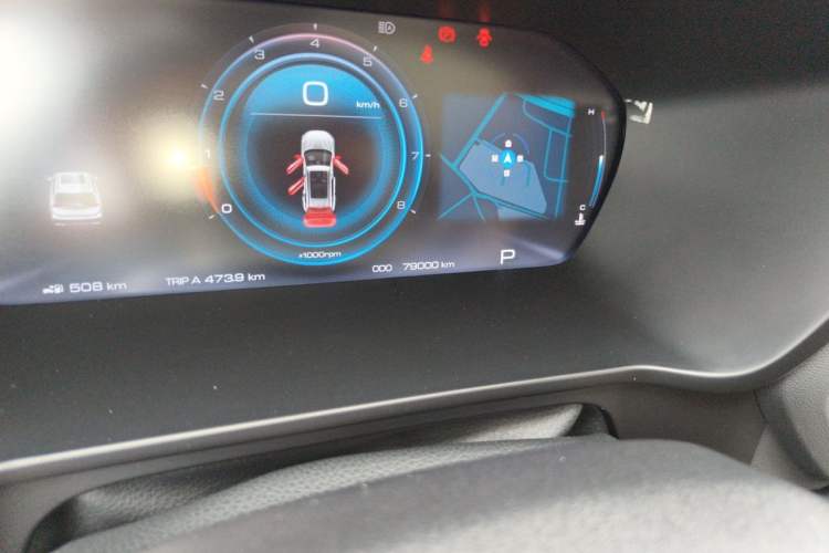 Used Baojun RS-5 2020 300T CVT Smart Flagship Edition Odometer Close Up
