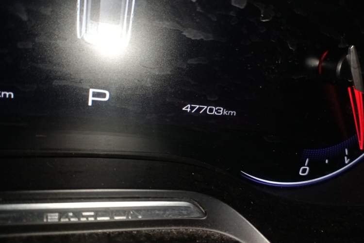 Used Baojun RS-5 2020 1.5T CVT 24-Hour Online Luxury Edition Odometer Close Up