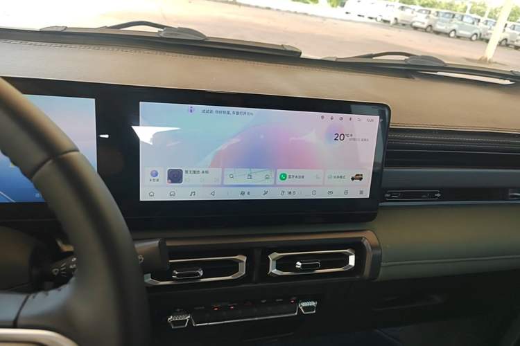 Used Baojun Spark 2023 Flagship Edition Audio And AC Panel