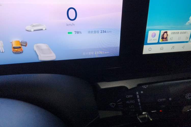 Used Baojun Spark 2023 Intelligent Premium Edition Odometer Close Up