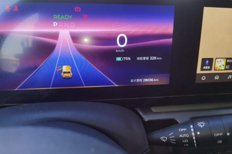 Used Baojun Spark 2023 Flagship Edition Odometer Close Up