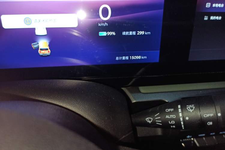 Used Baojun Spark 2023 Intelligent Premium Edition Odometer Close Up