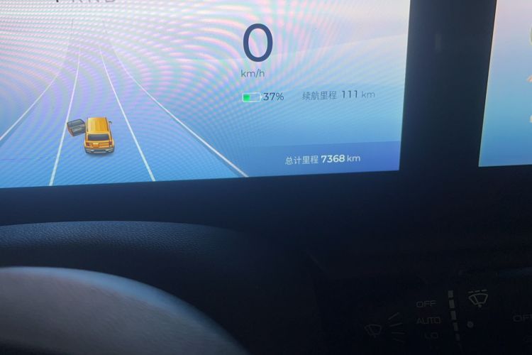 Used Baojun Spark 2023 Flagship Edition Odometer Close Up