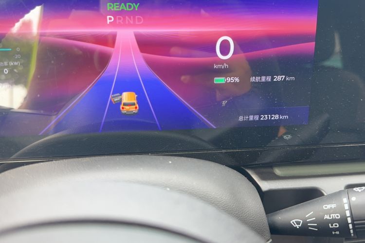 Used Baojun Spark 2023 Flagship Edition Odometer Close Up