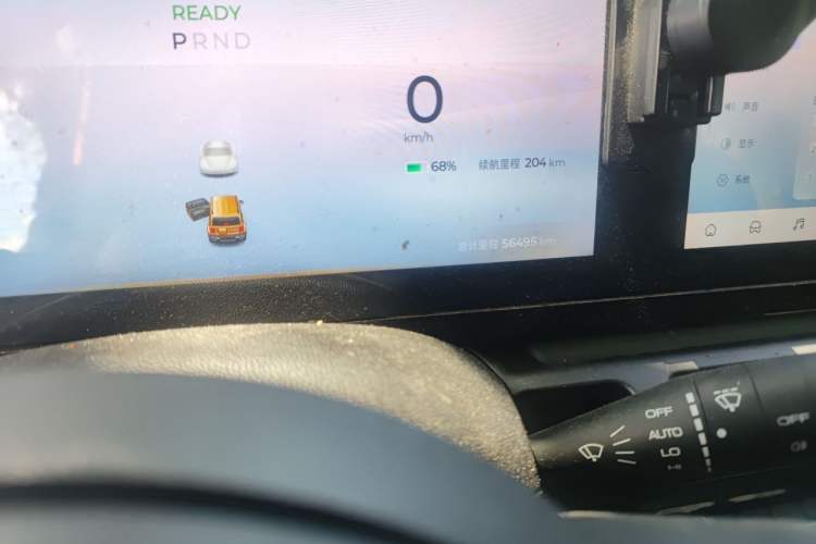 Used Baojun Spark 2023 Intelligent Premium Edition Odometer Close Up