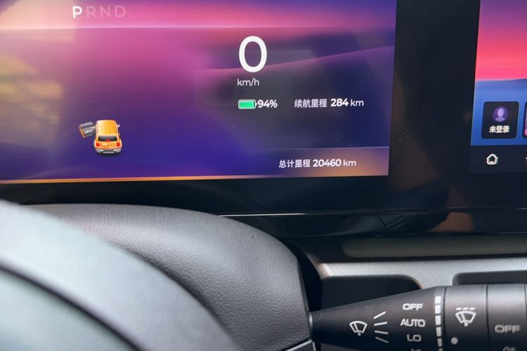 Used Baojun Spark 2023 Intelligent Premium Edition Odometer Close Up