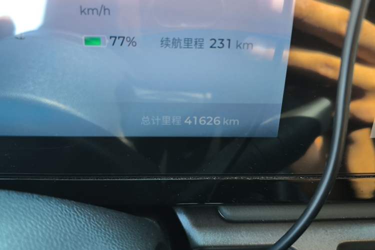 Used Baojun Spark 2023 Intelligent Premium Edition Odometer Close Up