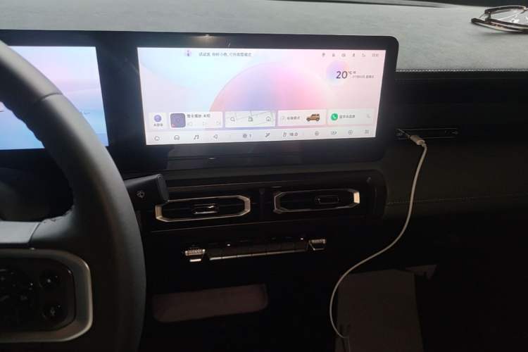 Used Baojun Spark 2023 Intelligent Premium Edition Audio And AC Panel