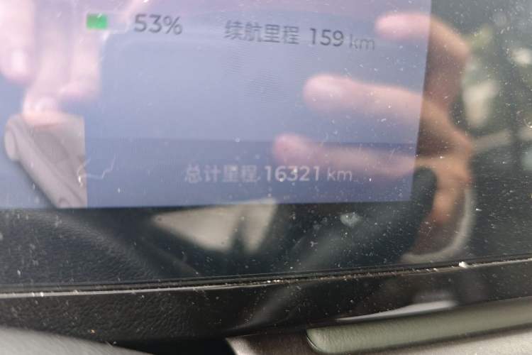 Used Baojun Spark 2023 Intelligent Premium Edition Odometer Close Up
