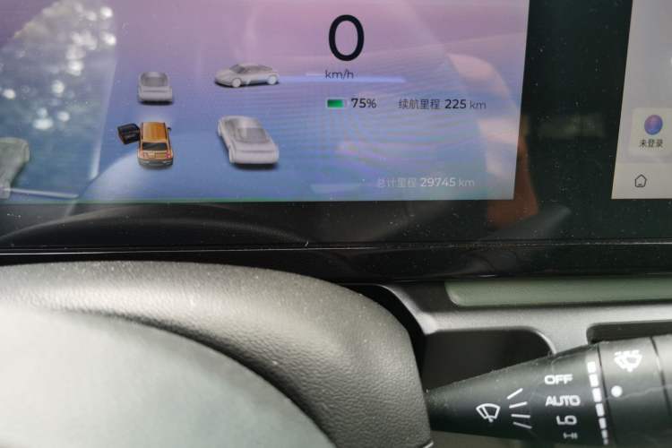 Used Baojun Spark 2023 Intelligent Premium Edition Odometer Close Up