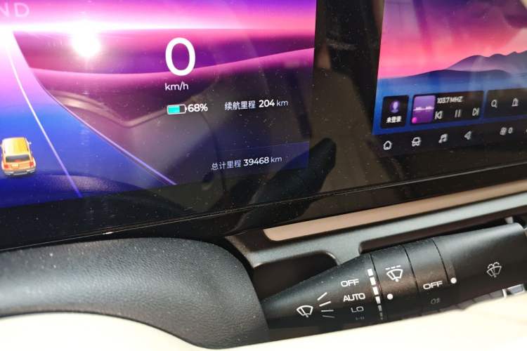 Used Baojun Spark 2023 Flagship Edition Odometer Close Up