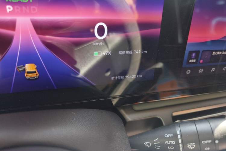 Used Baojun Spark 2023 Flagship Edition Odometer Close Up
