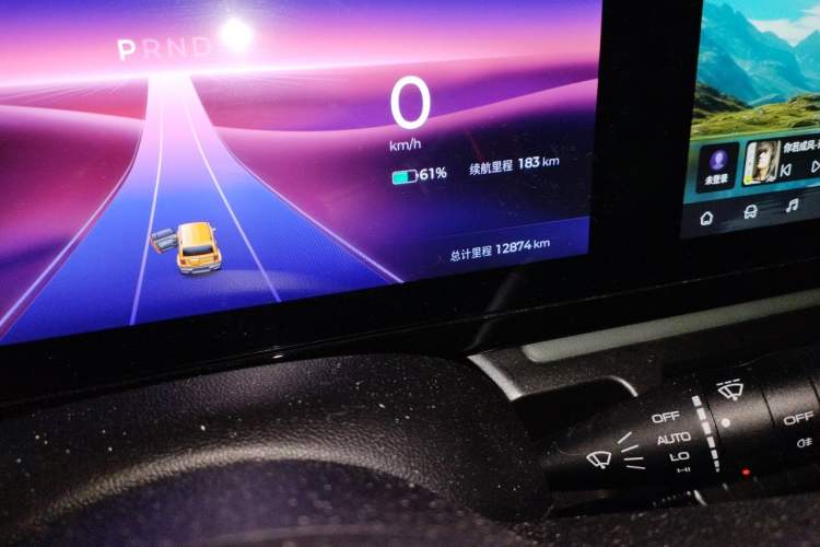 Used Baojun Spark 2023 Flagship Edition Odometer Close Up