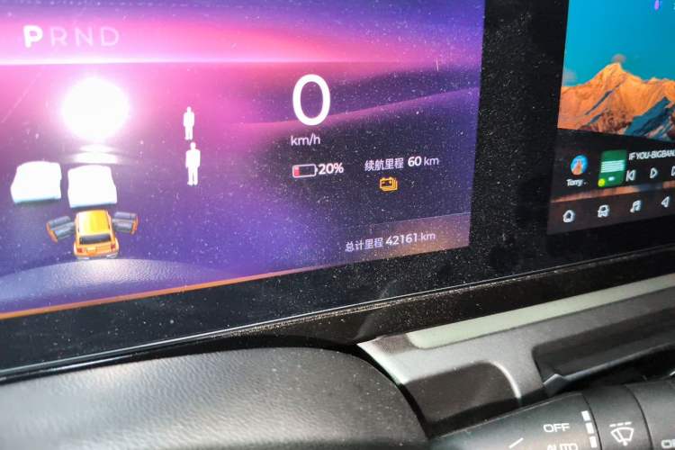 Used Baojun Spark 2024 Intelligent Premium Edition Odometer Close Up