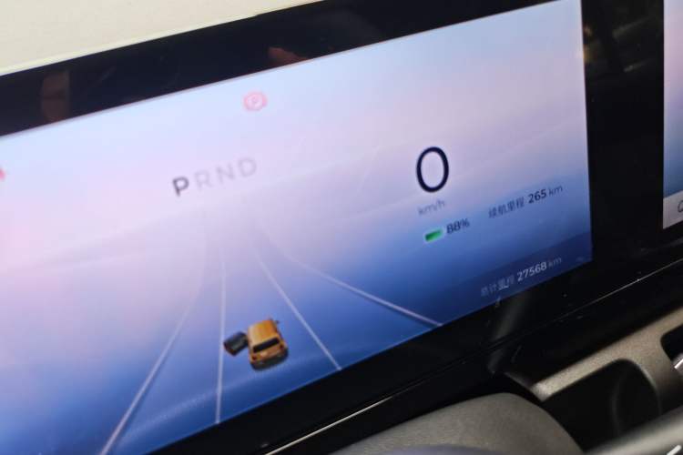 Used Baojun Spark 2024 Flagship Edition Odometer Close Up