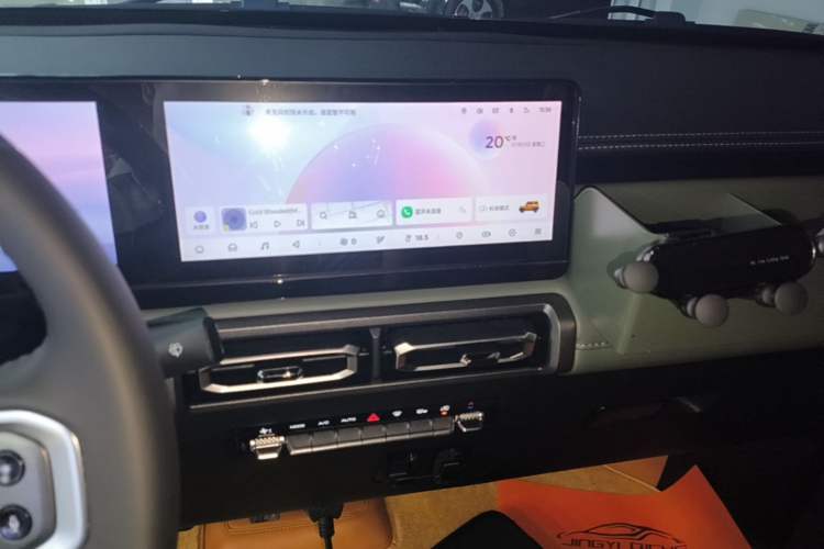 Used Baojun Spark 2024 Intelligent Premium Edition Audio And AC Panel