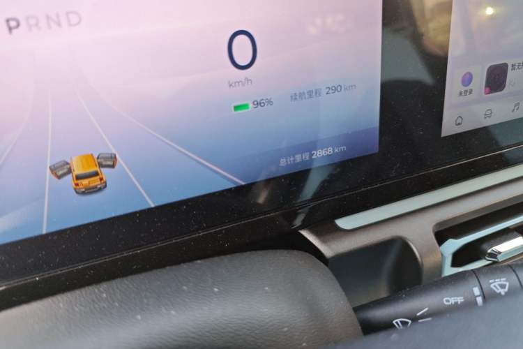 Used Baojun Spark 2025 Model 2nd Anniversary Edition Odometer Close Up