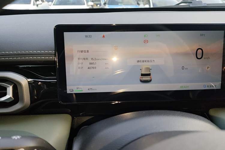 Used Baojun Spark EUV 2025 Flagship Edition 5 Seats Instrument Cluster