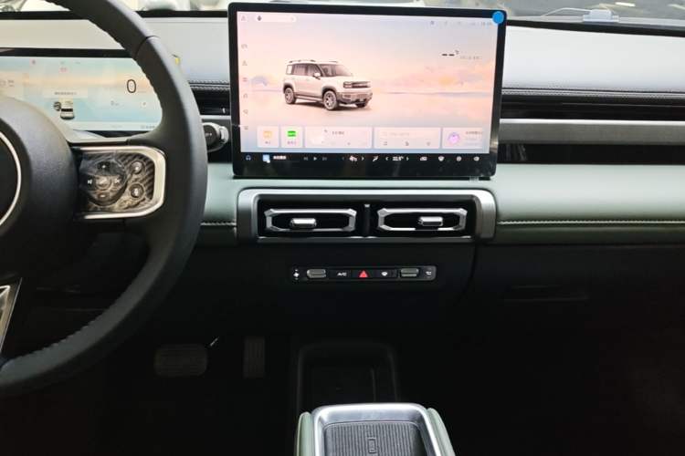 Used Baojun Spark EUV 2026 301km Flagship Edition Audio And AC Panel