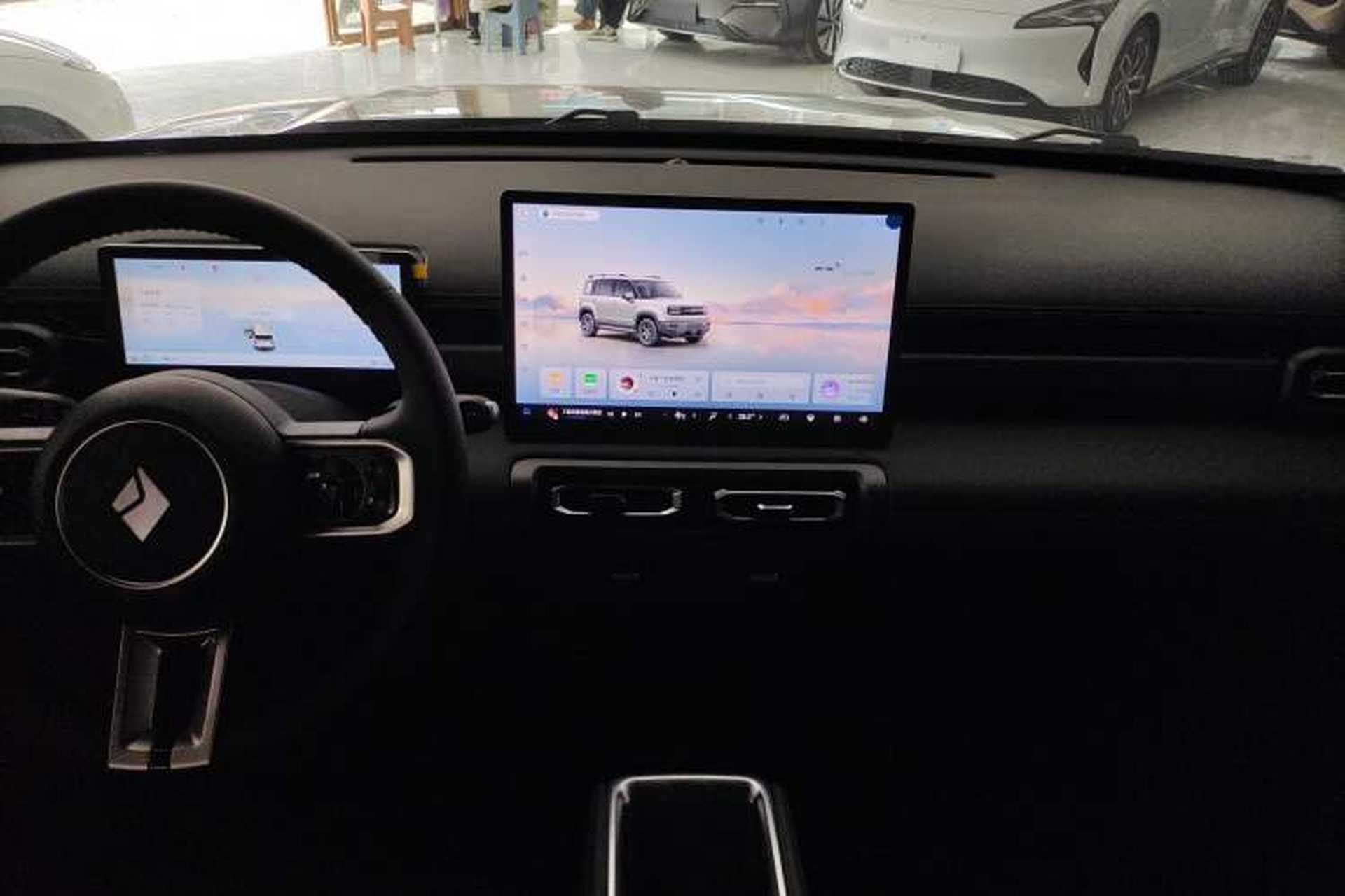 Used Baojun Spark EUV 2026 301km Flagship Edition Audio And AC Panel