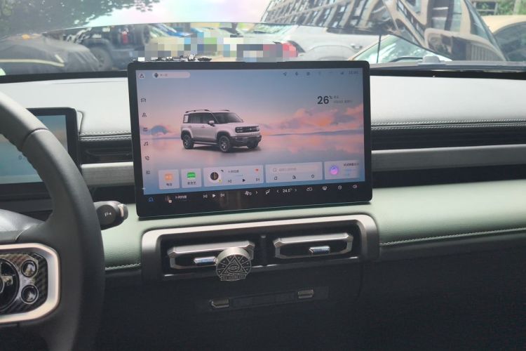 Used Baojun Spark EUV 2026 Model 501km Flagship Edition Audio And AC Panel