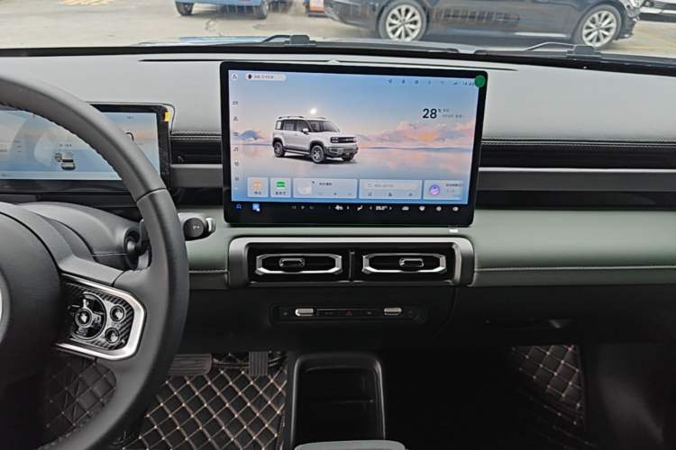 Used Baojun Spark EUV 2026 301km Flagship Edition Audio And AC Panel