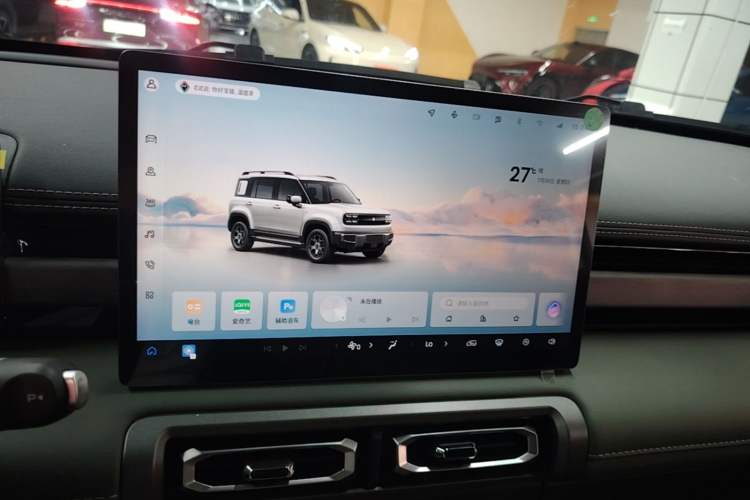 Used Baojun Spark EUV 2026 Model 501km Smart Luxury Edition Audio And AC Panel