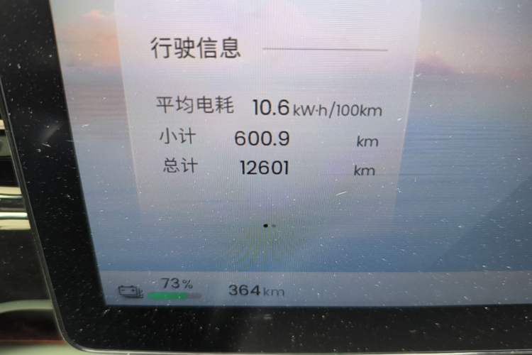 Used Baojun Spark EUV 2026 Model 501km Smart Luxury Edition Odometer Close Up