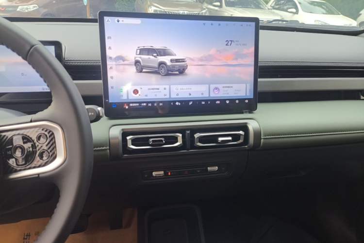 Used Baojun Spark EUV 2026 301km Flagship Edition Audio And AC Panel