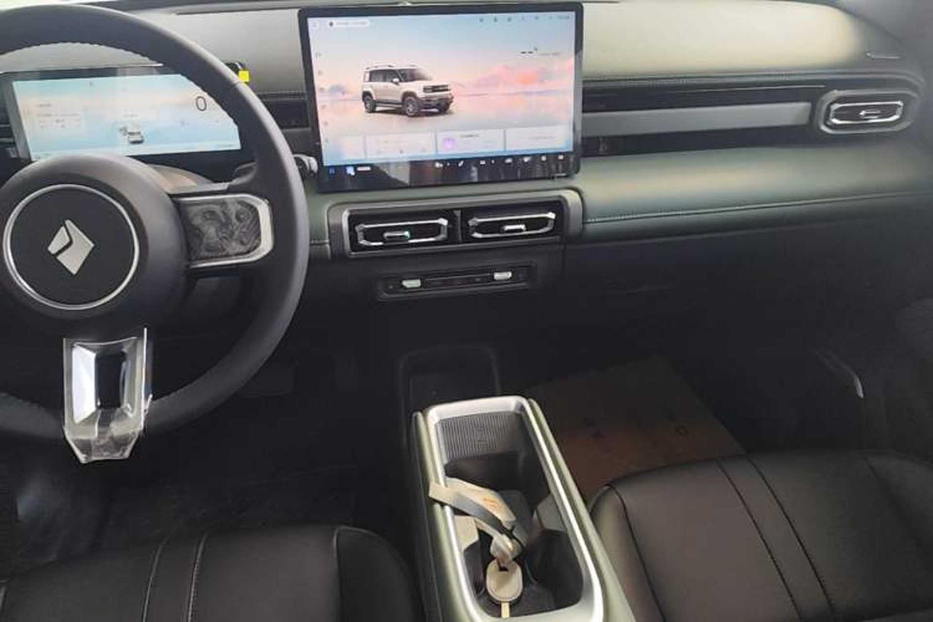 Used Baojun Spark EUV 2026 301km Flagship Edition Audio And AC Panel