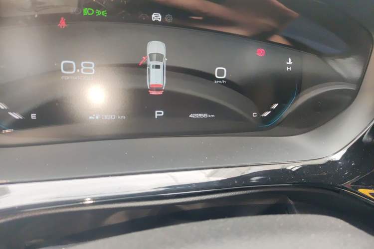 Used Baojun Valli 2021 1.5T Naqu Starry Sky CVT Flagship Model Odometer Close Up