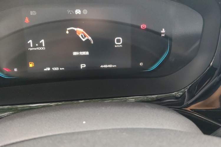 Used Baojun Valli 2021 1.5T Naqu Starry Sky CVT Flagship Model Odometer Close Up