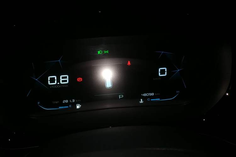 Used Baojun Valli 2021 1.5T Yili Pasture CVT Luxury Model Instrument Cluster